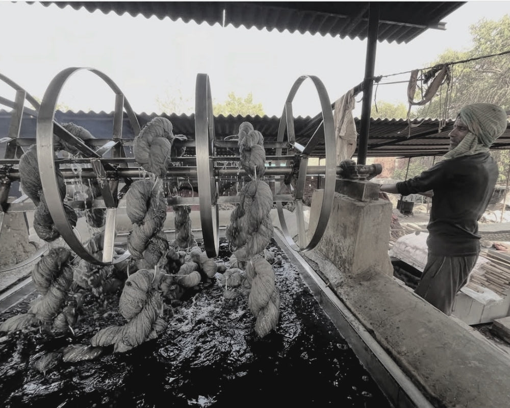 Wool Dyeing